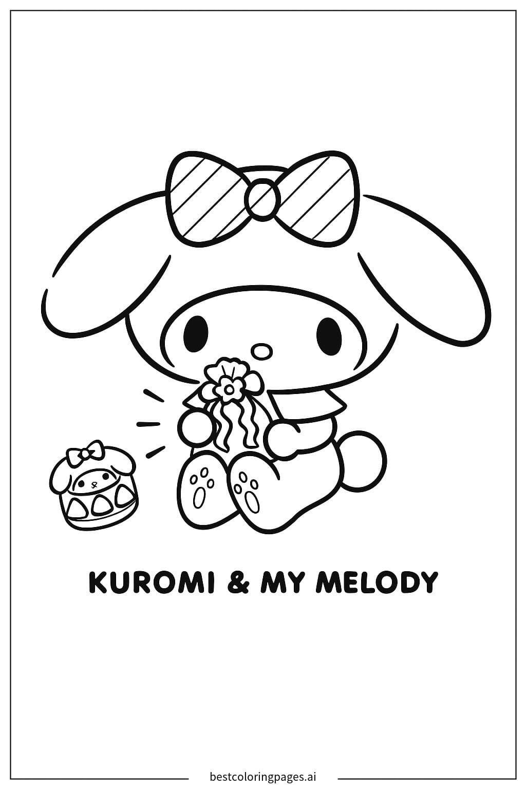 Kuromi e My Melody