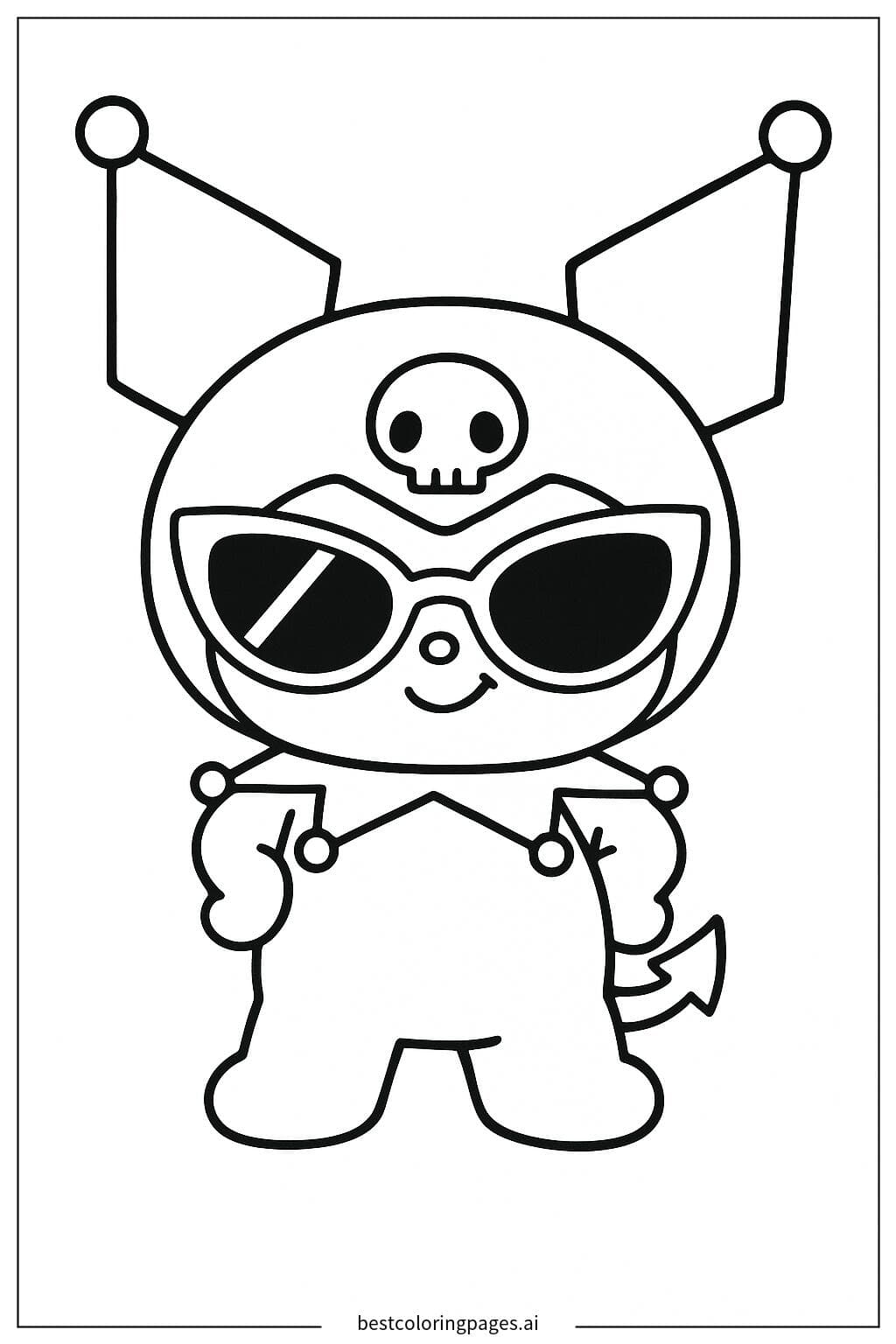 Kuromi Rocking Sunglasses
