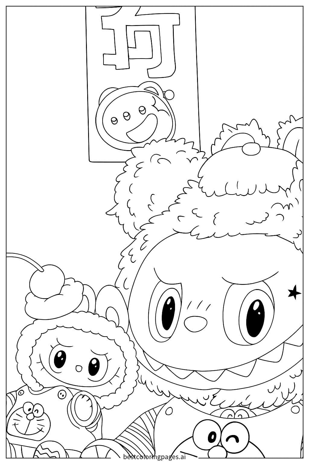 Labubu and Friends