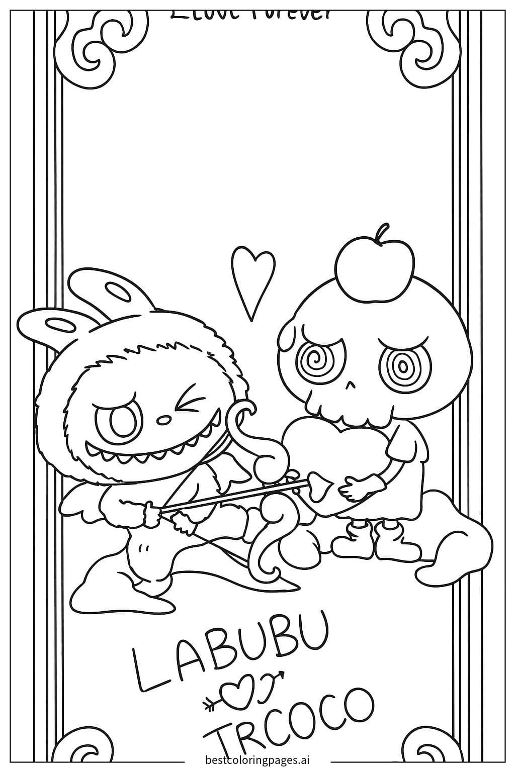 Labubu and Trcoco's Love