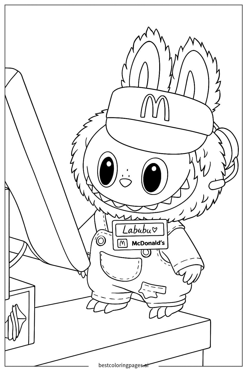 일하는 Labubu