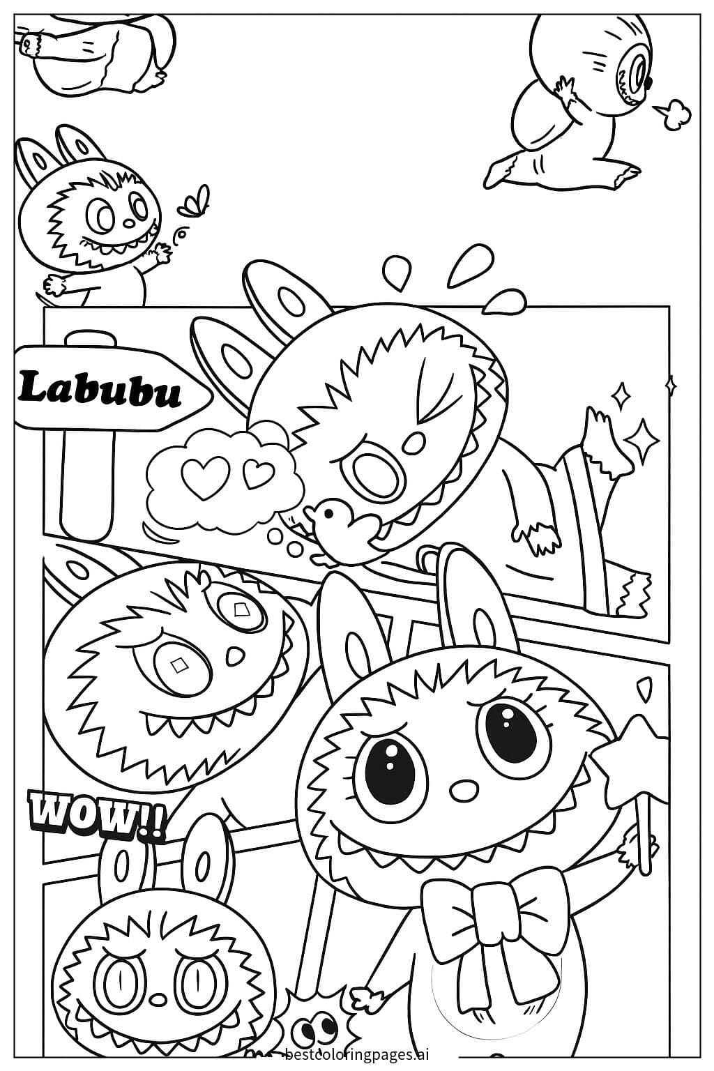Labubu si diverte