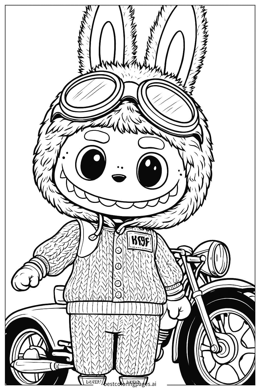 Labubu's Exciting Freedom Ride