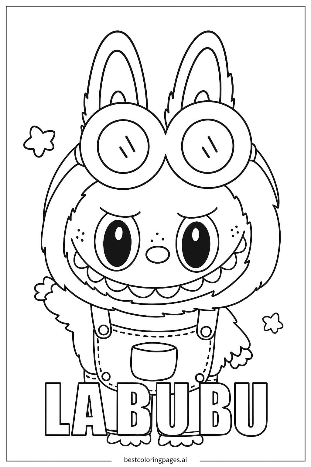 Labubu with Fun Goggles