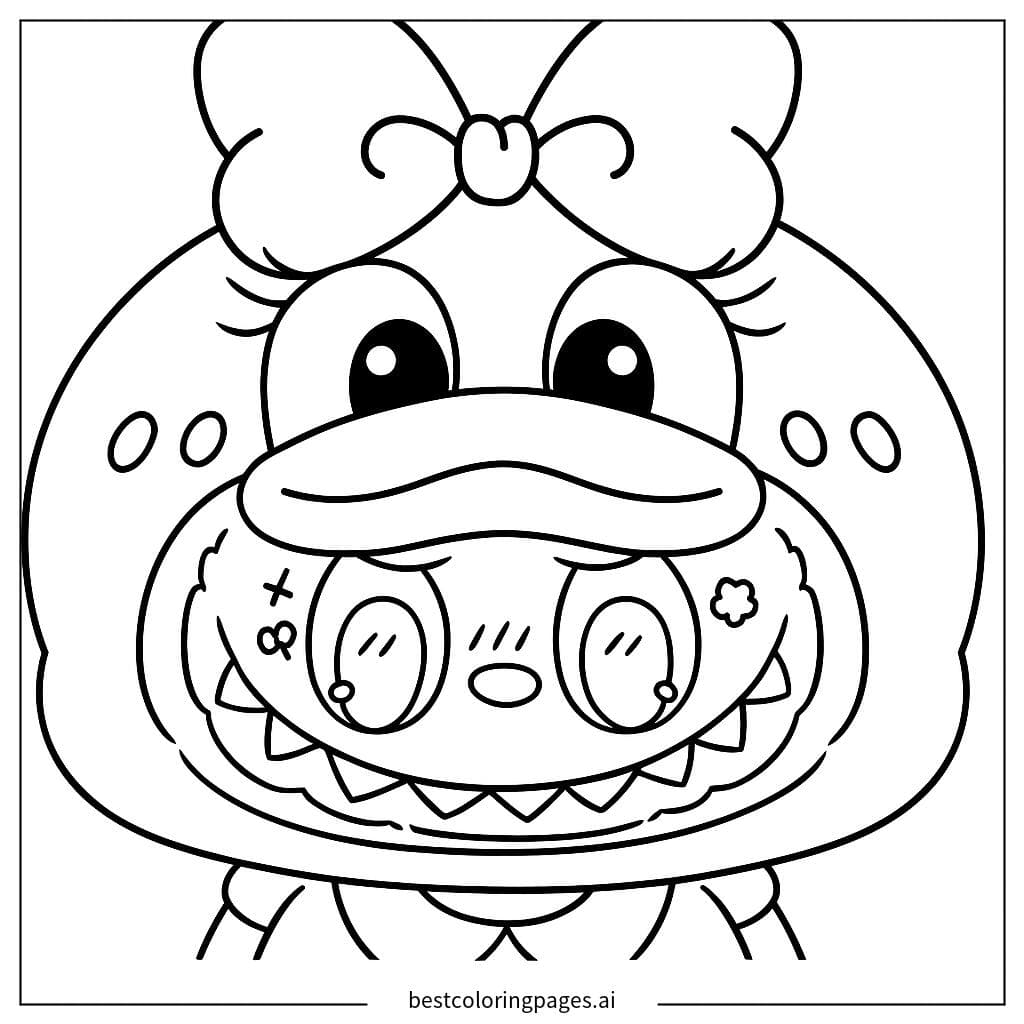 Labubu with a Bow