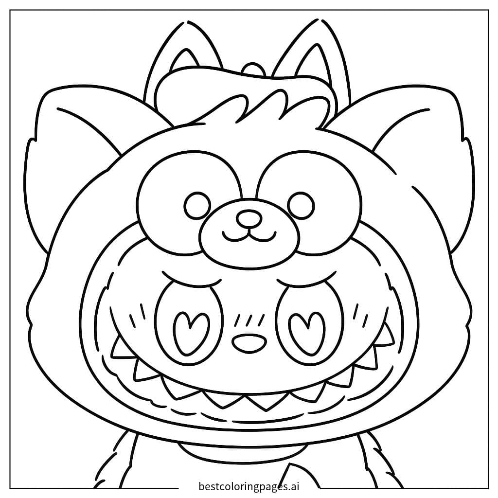 ハートの目をしたラブブ