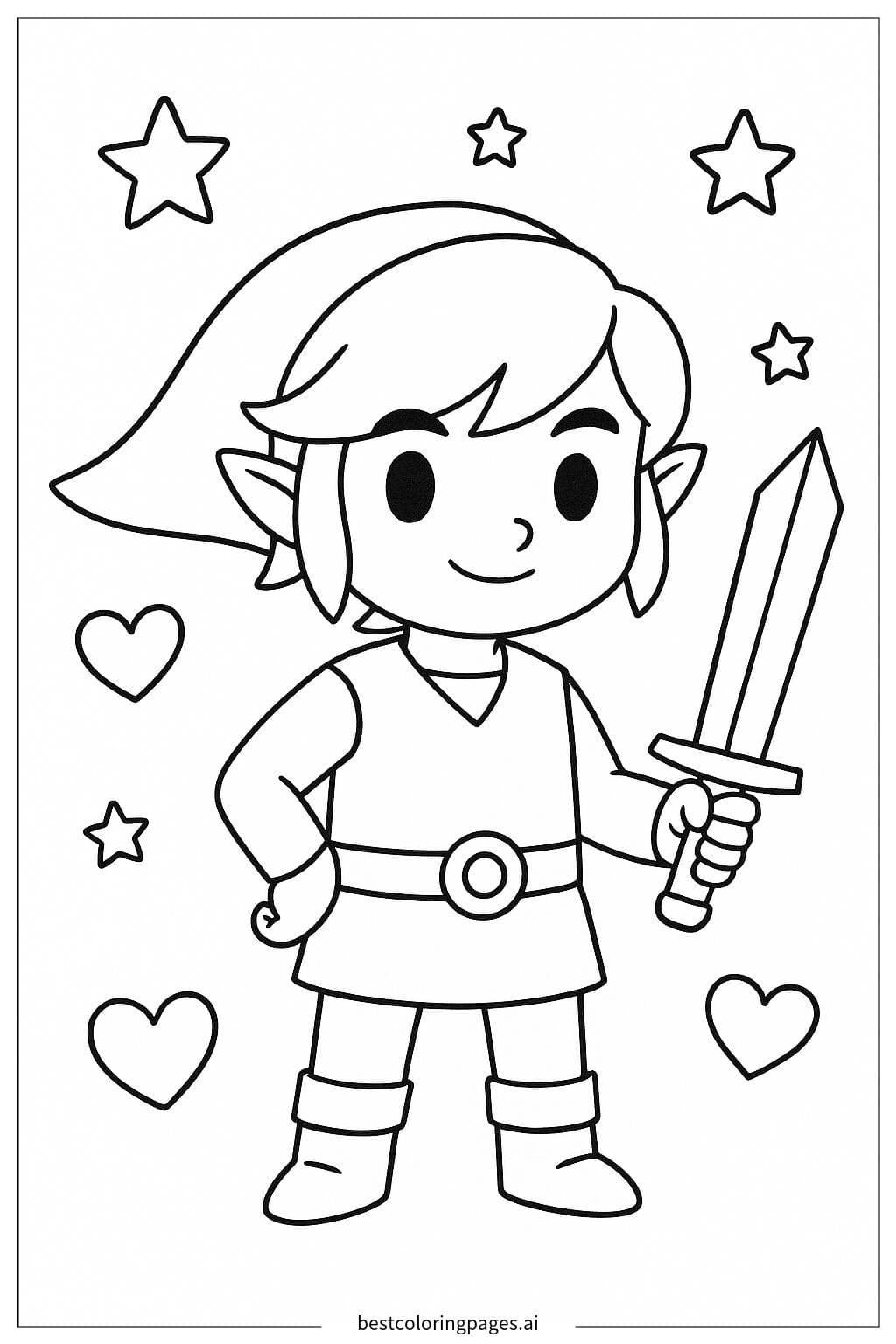 El icónico sombrero verde de Link