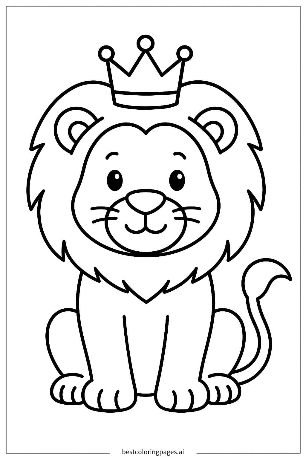 Löwe mit Krone