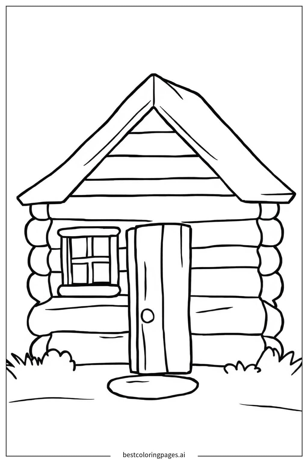 Cabane en rondins
