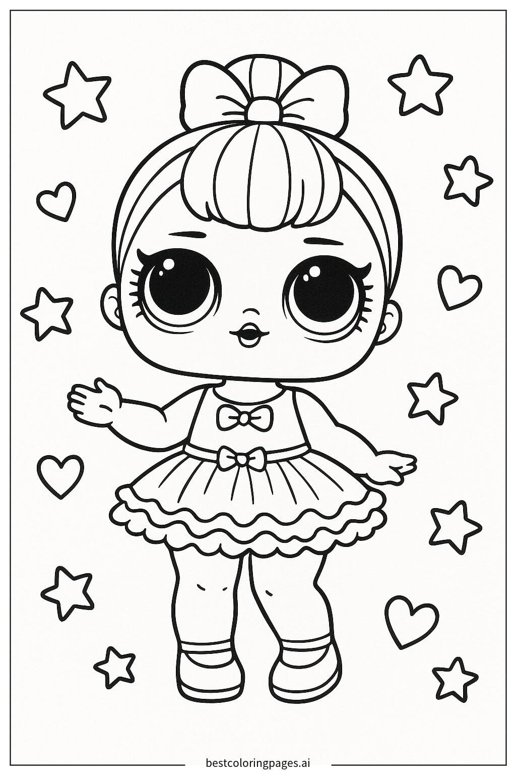 Charming LOL Doll in a Tutu