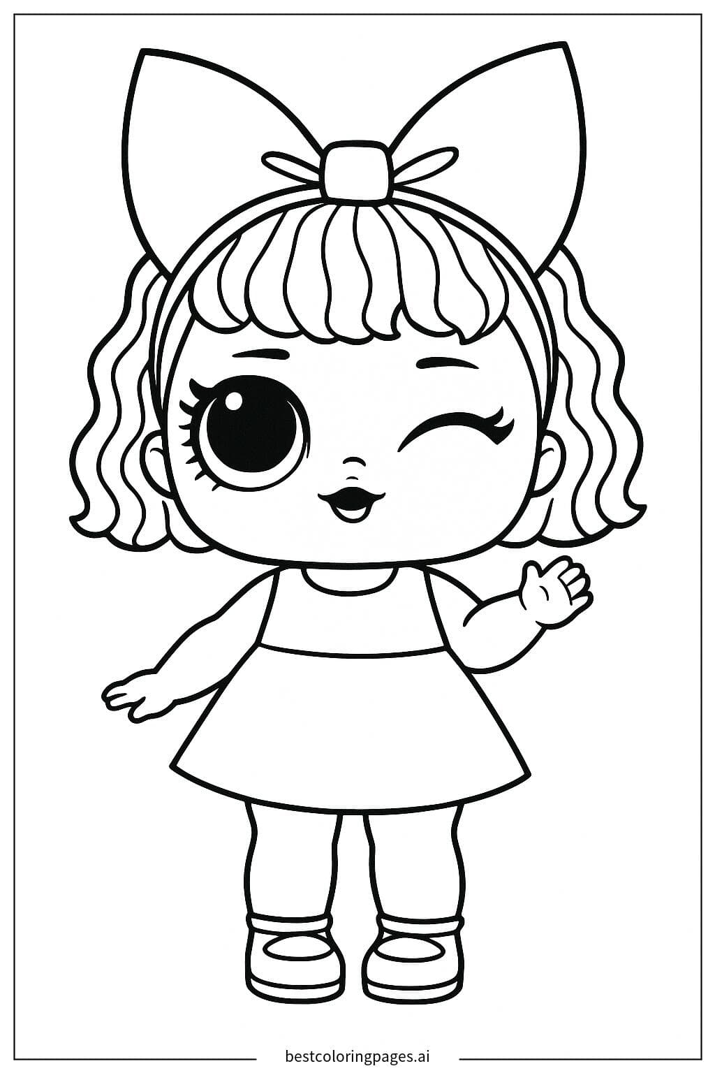 LOL Doll Winking