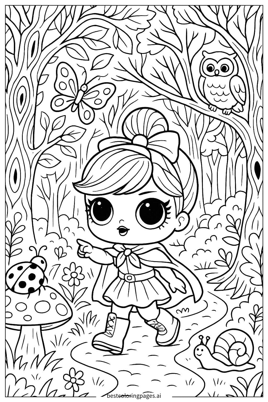 LOL Dolls in a Magical Forest Adventure