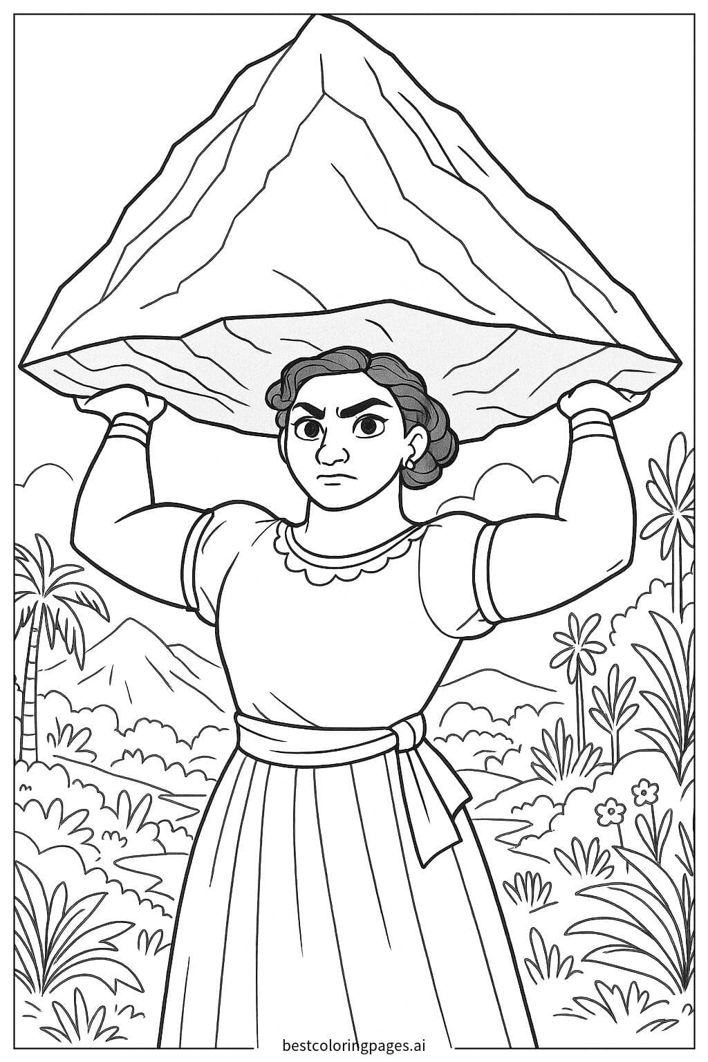 路易莎肩扛大山