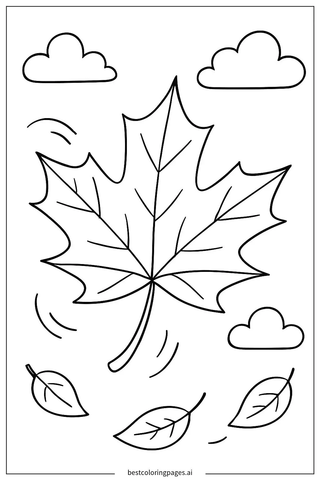 Maple Leaf in Fall