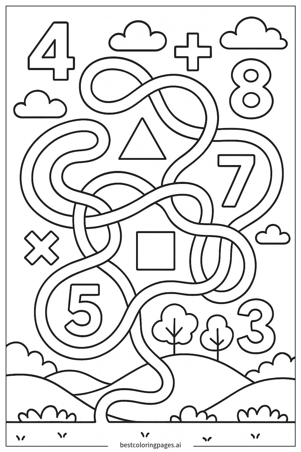 Math Maze Adventure