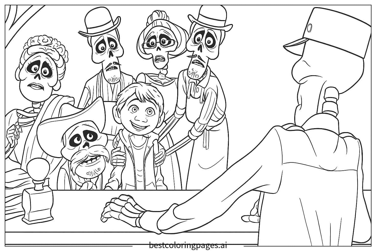 Miguel Meets His Family