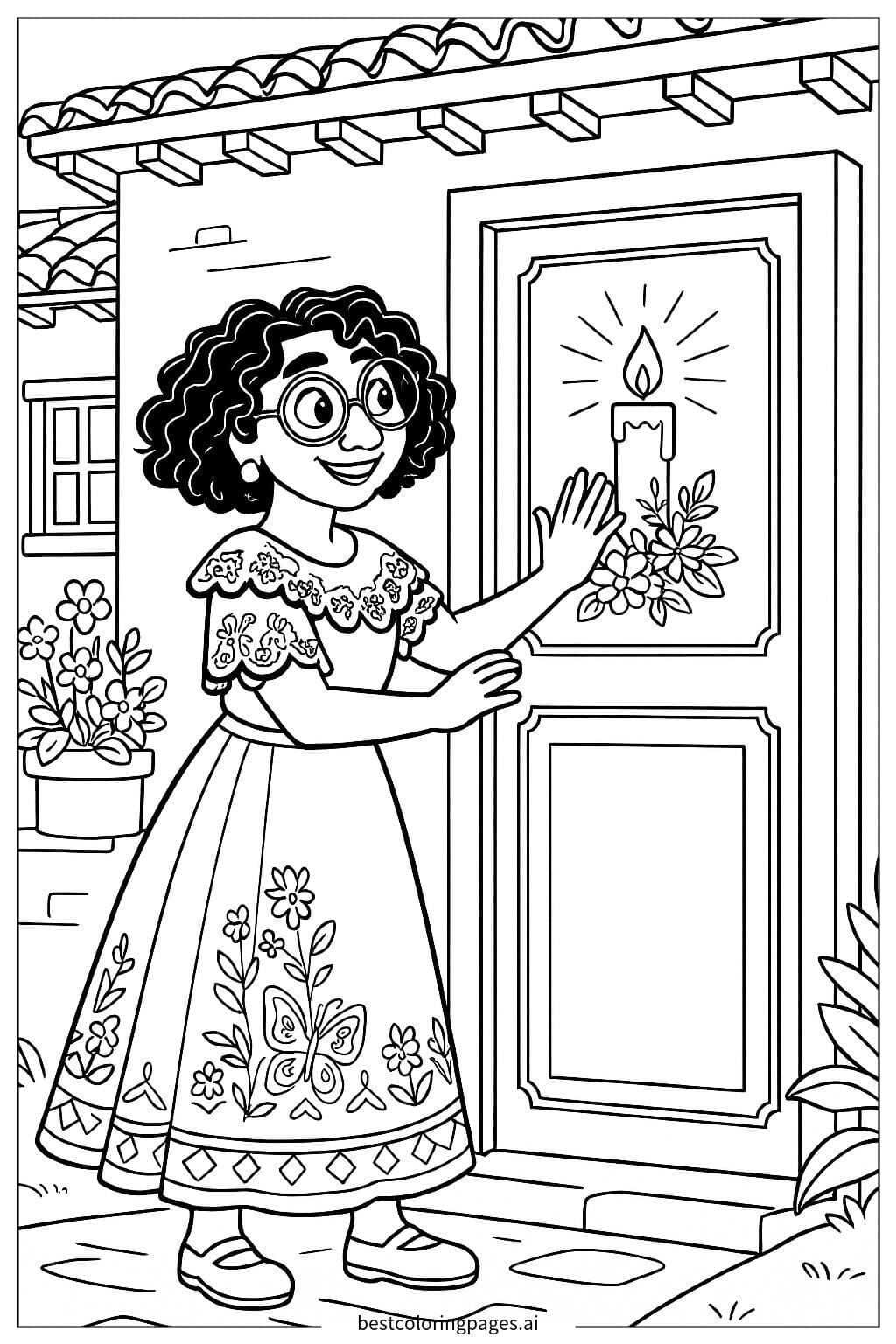 Mirabel Repairing the Magical Door