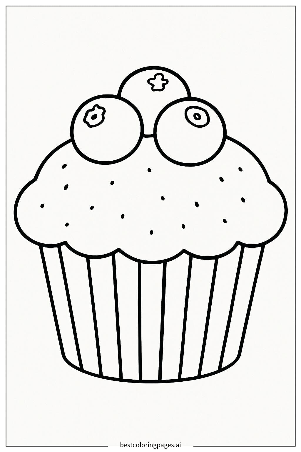 Muffin ai mirtilli