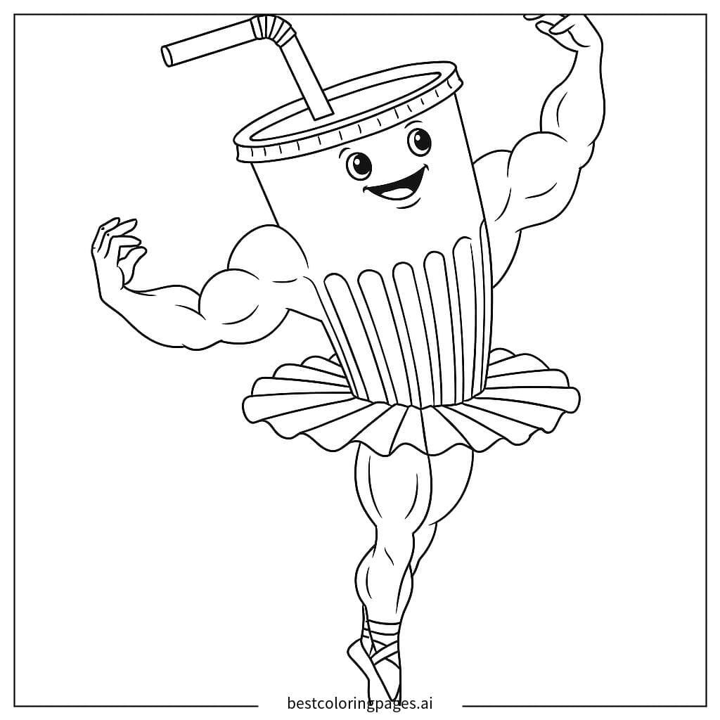 Cô Ballerina Cơ Bắp