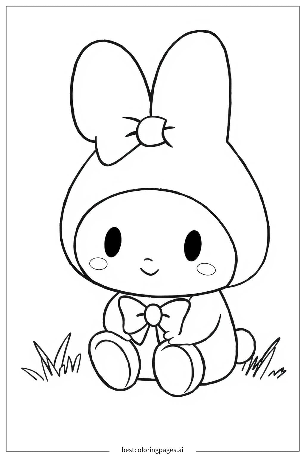 My Melody Tersenyum