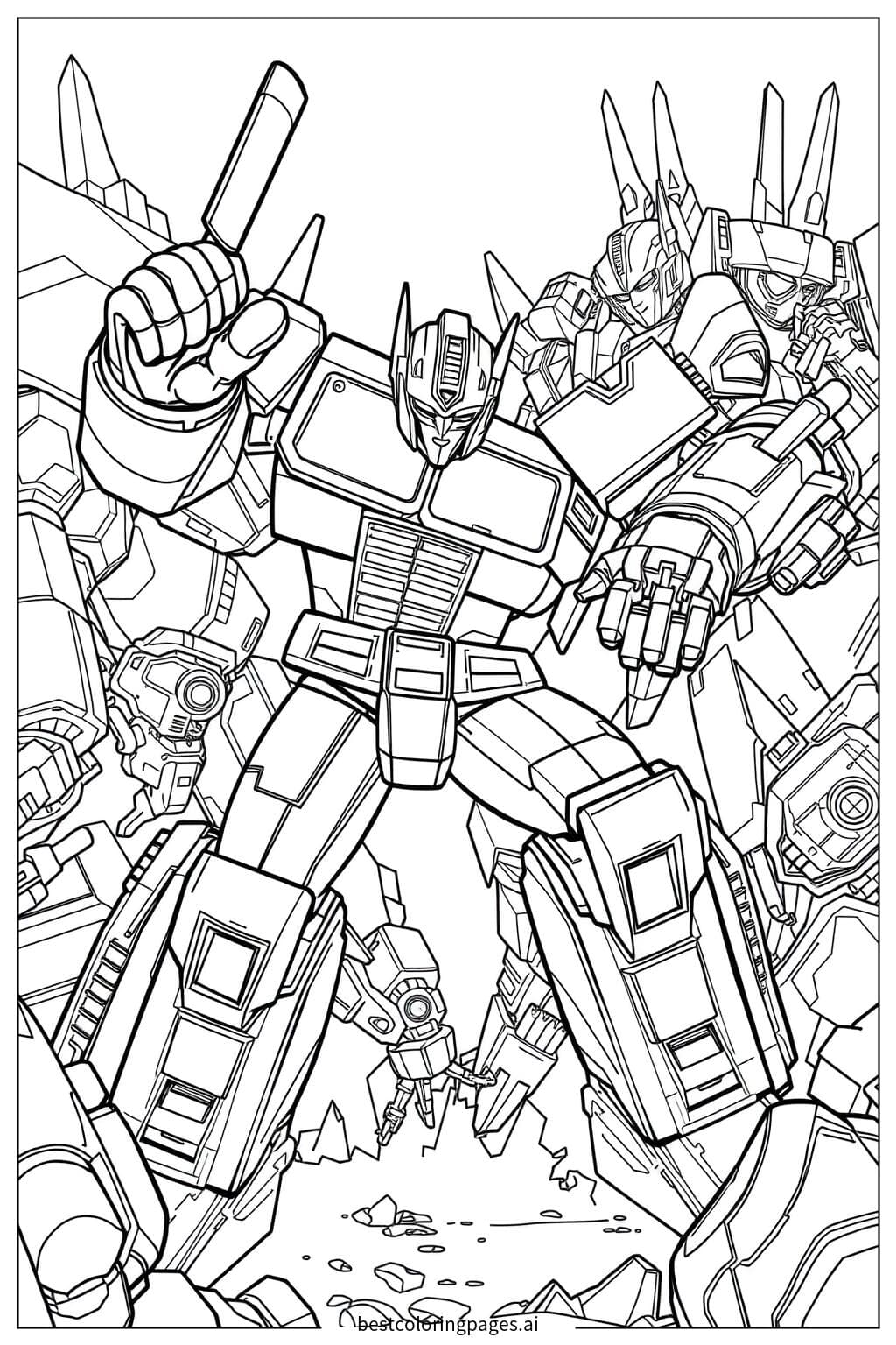 Optimus Prime vs Megatron: Epic Battle