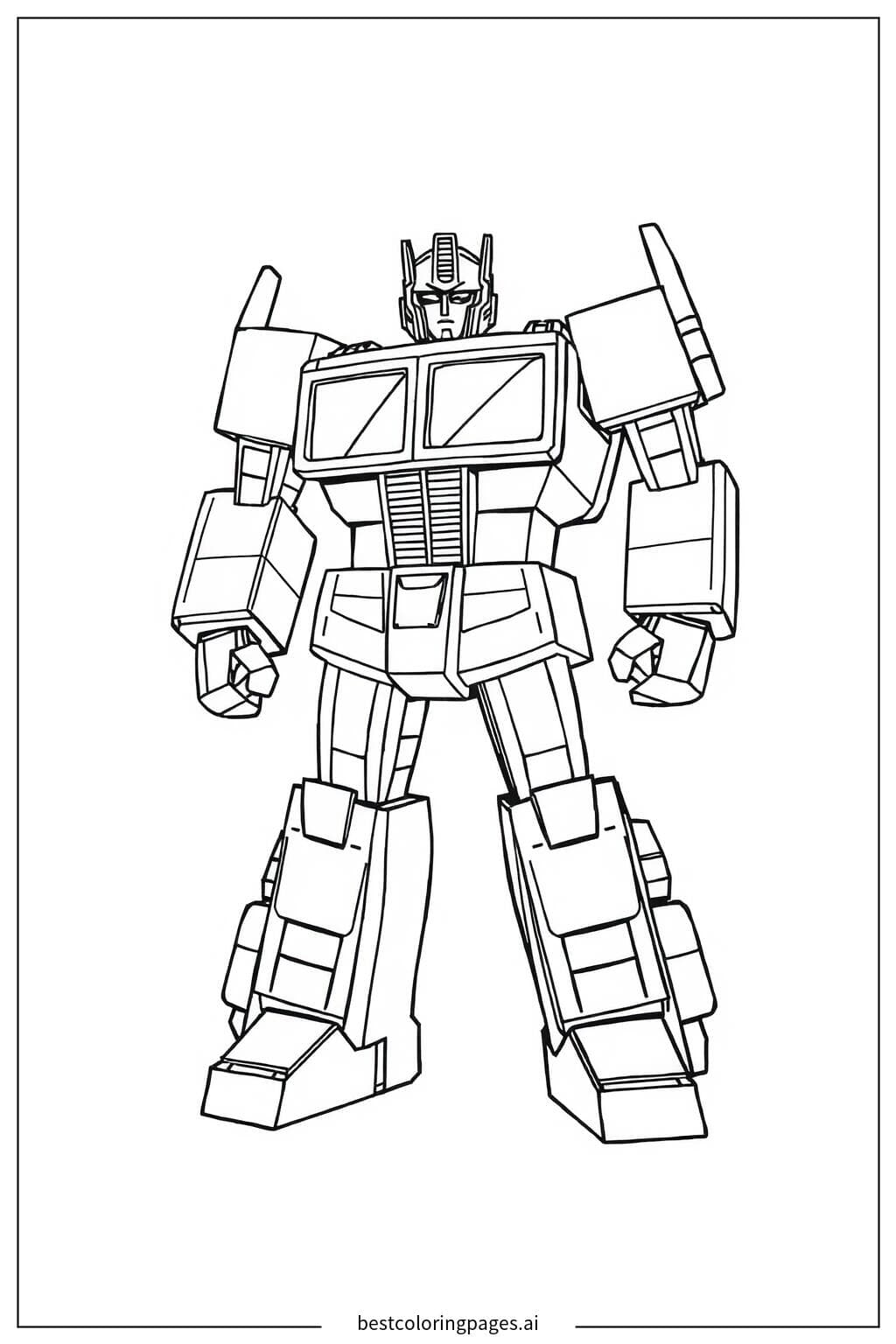 Optimus Prime Đứng Vững