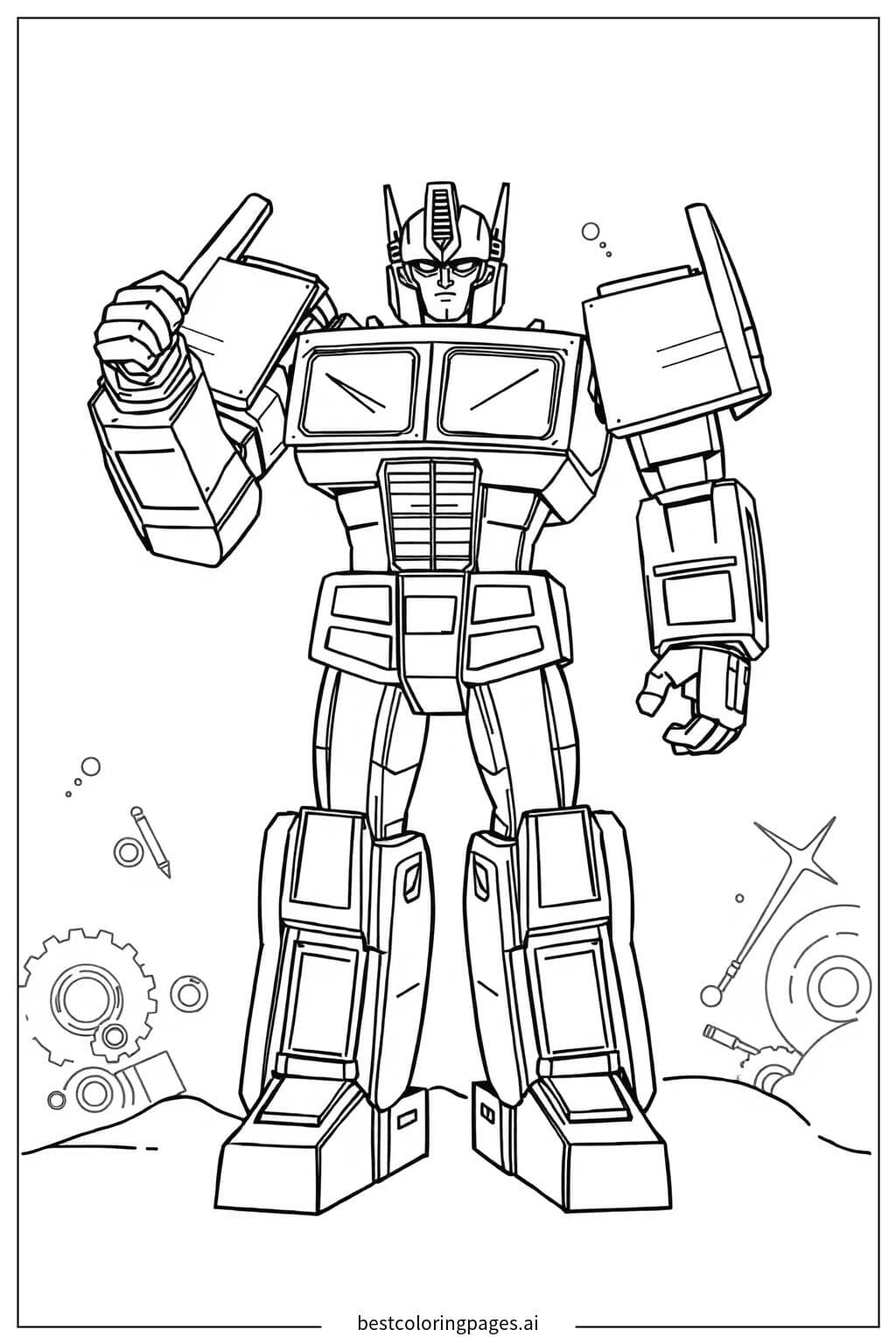 Optimus Prime biến hình