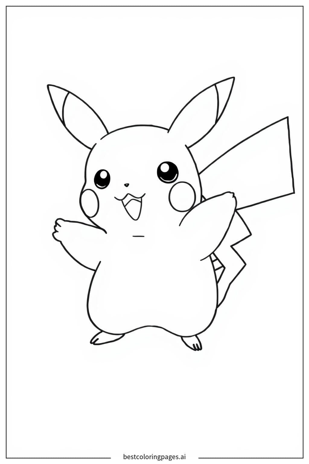 Pikachu Waving