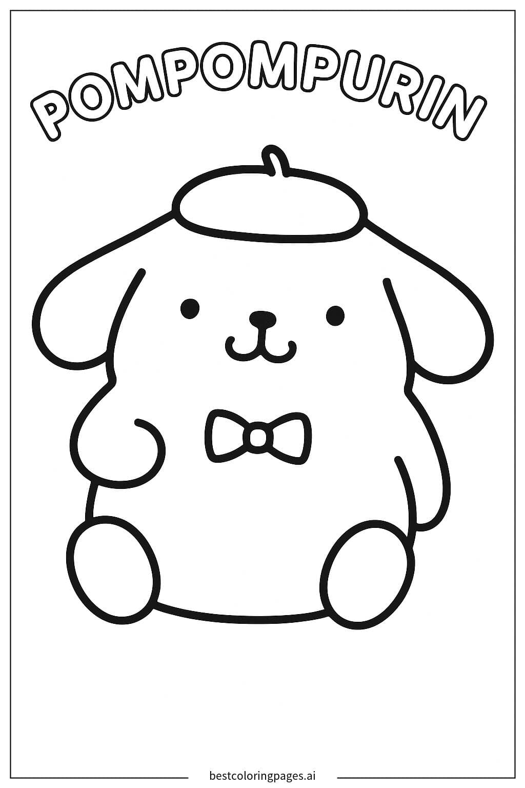 Pom Pom Purin đội mũ