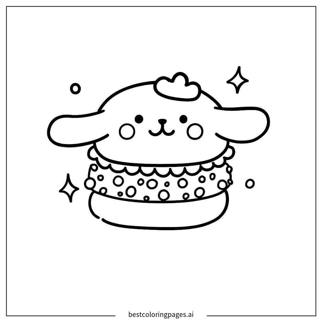 Pompom Purin Burger