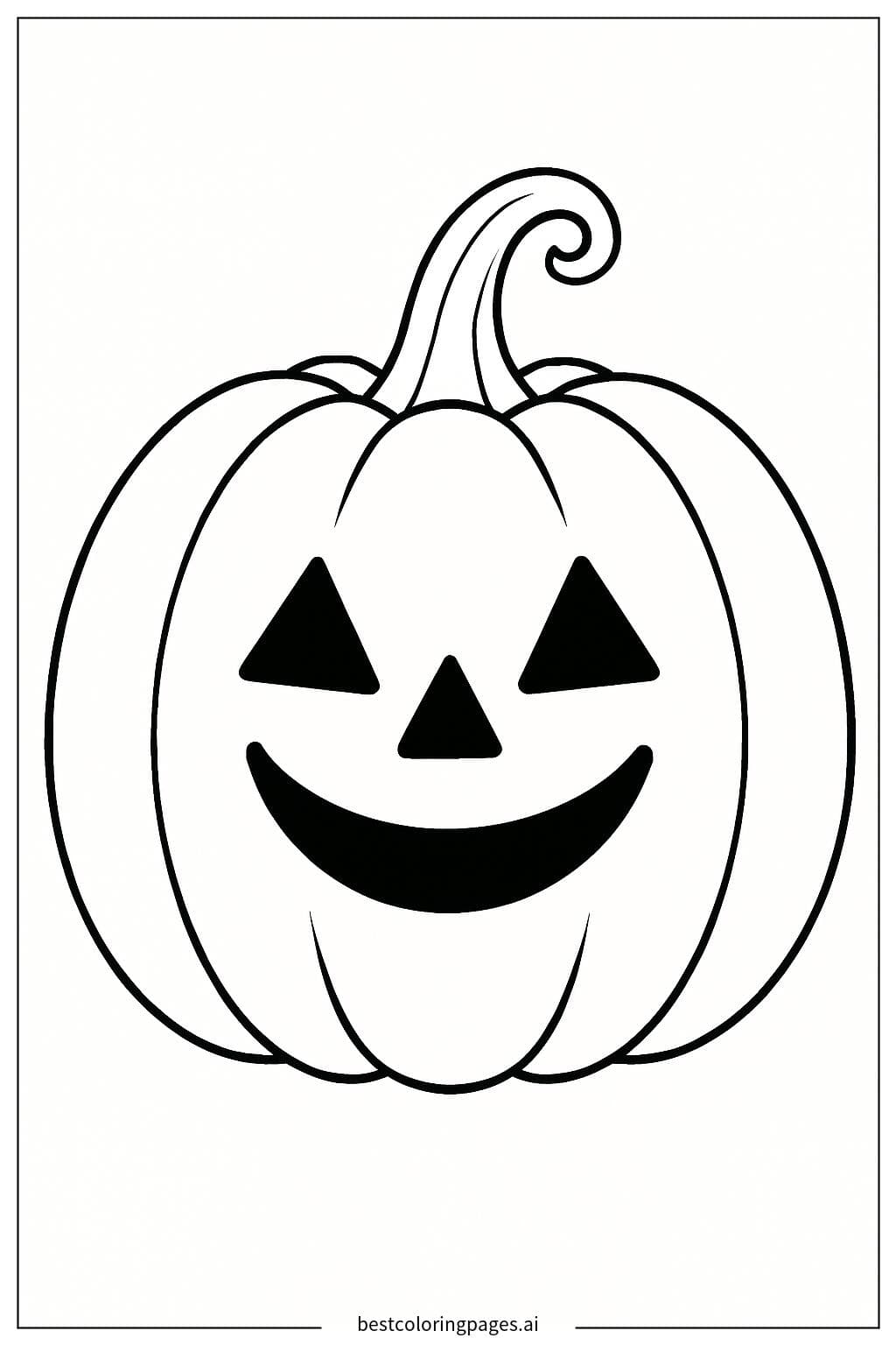Happy Pumpkin for Halloween Fun