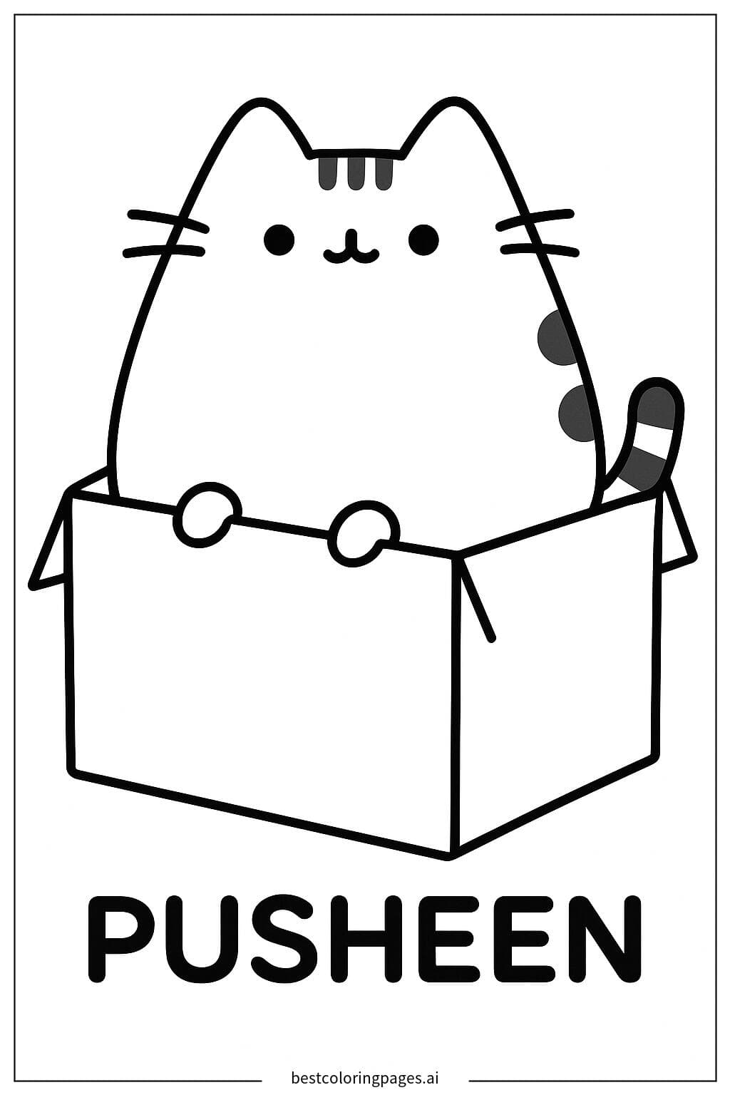 Pusheen in a Box