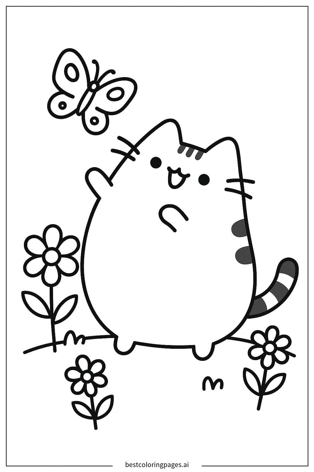 Pusheen and the Butterfly Adventure