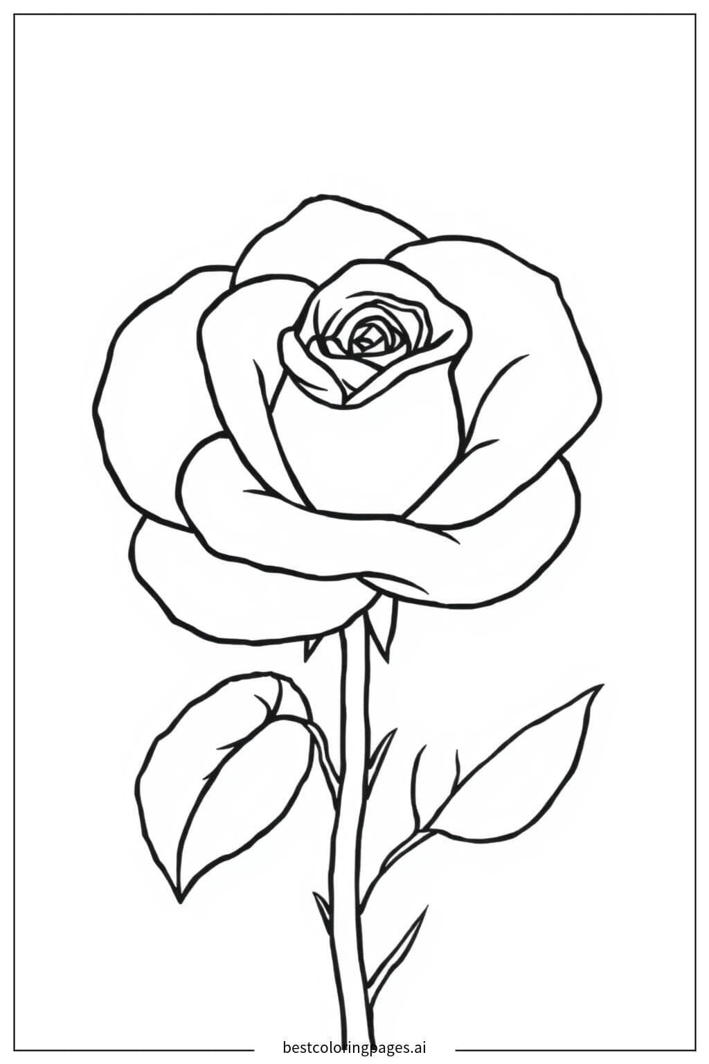Falling Rose Petals