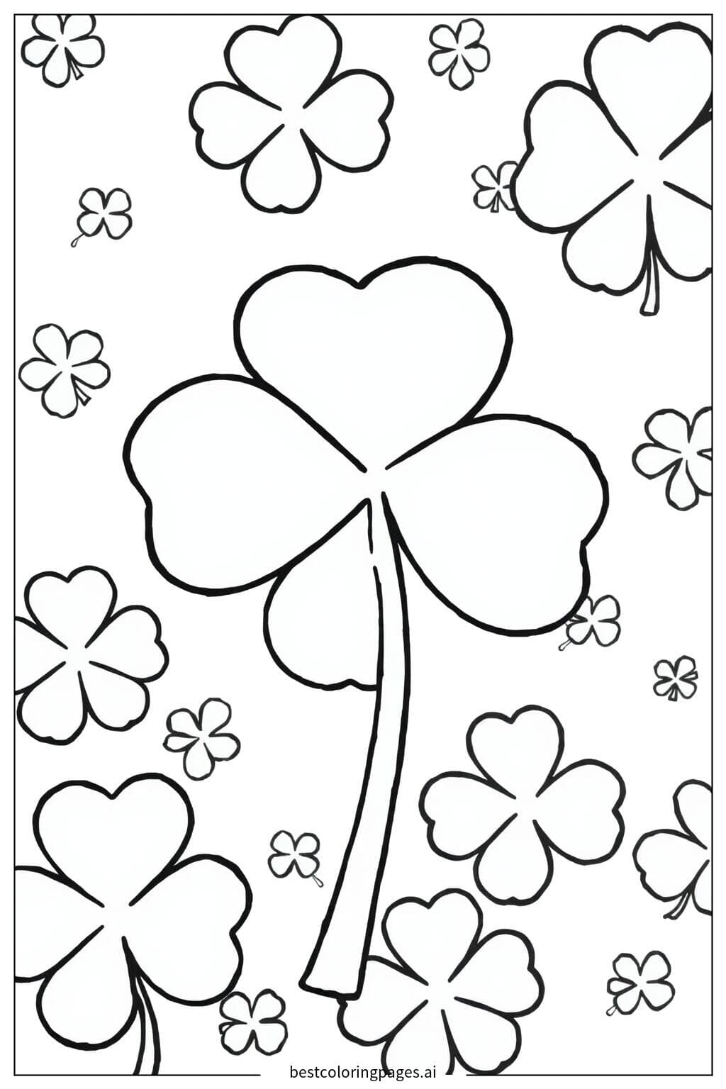 ลายใบโคลเวอร์