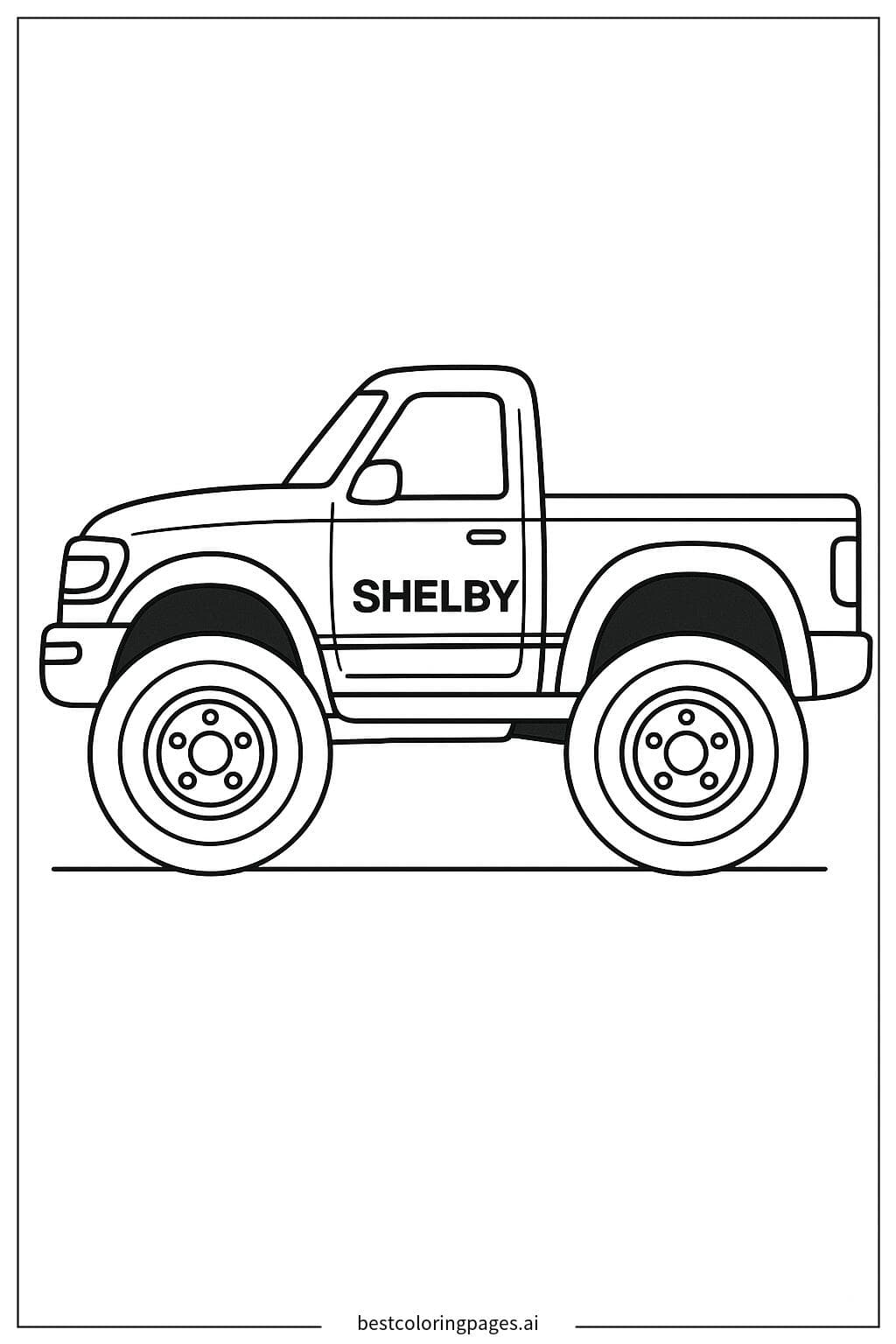 Shelby Truck Side Profile