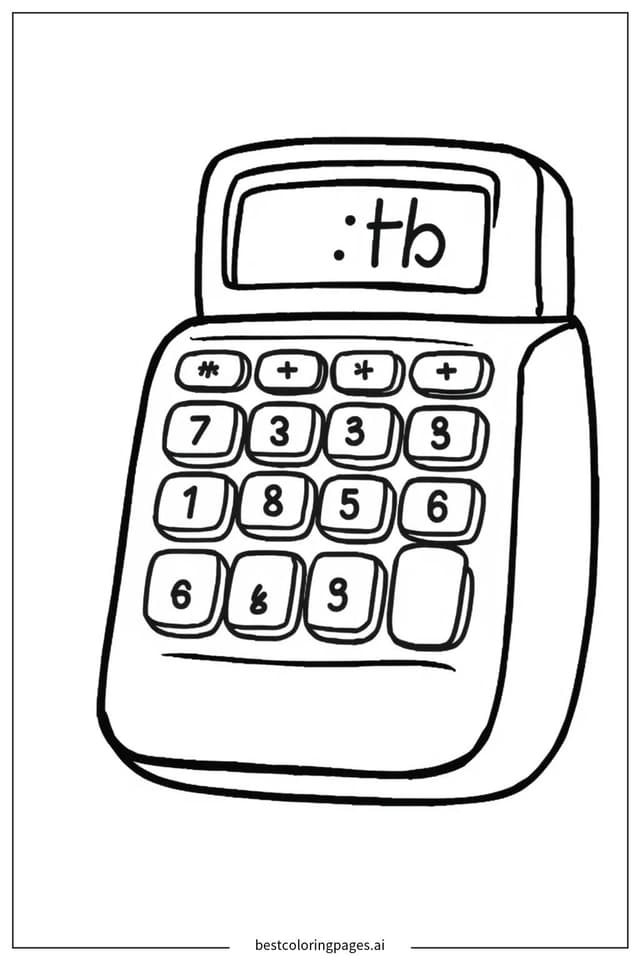 Fun with Simple Addition Coloring Page