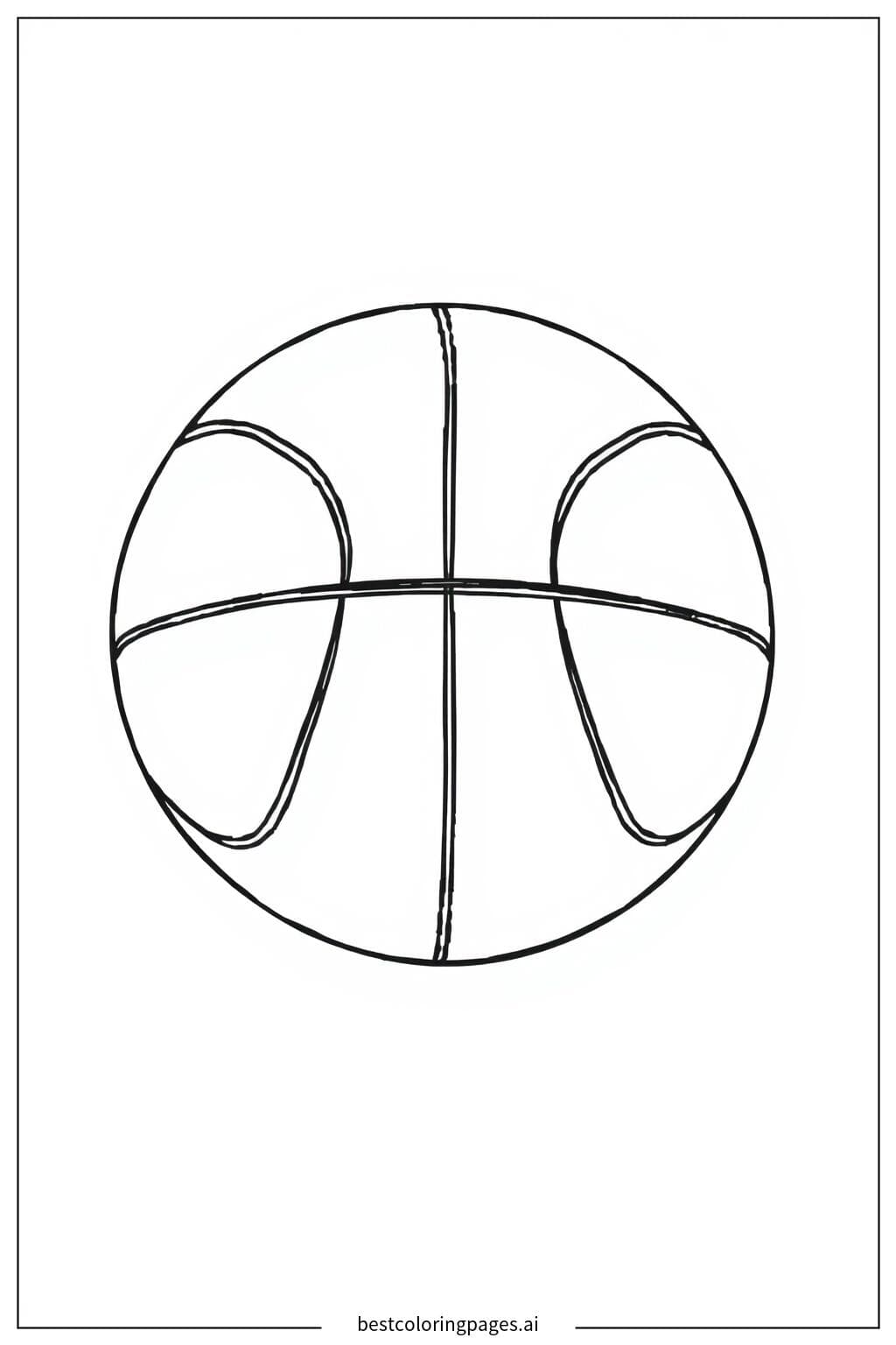 Simple Basketball Logo