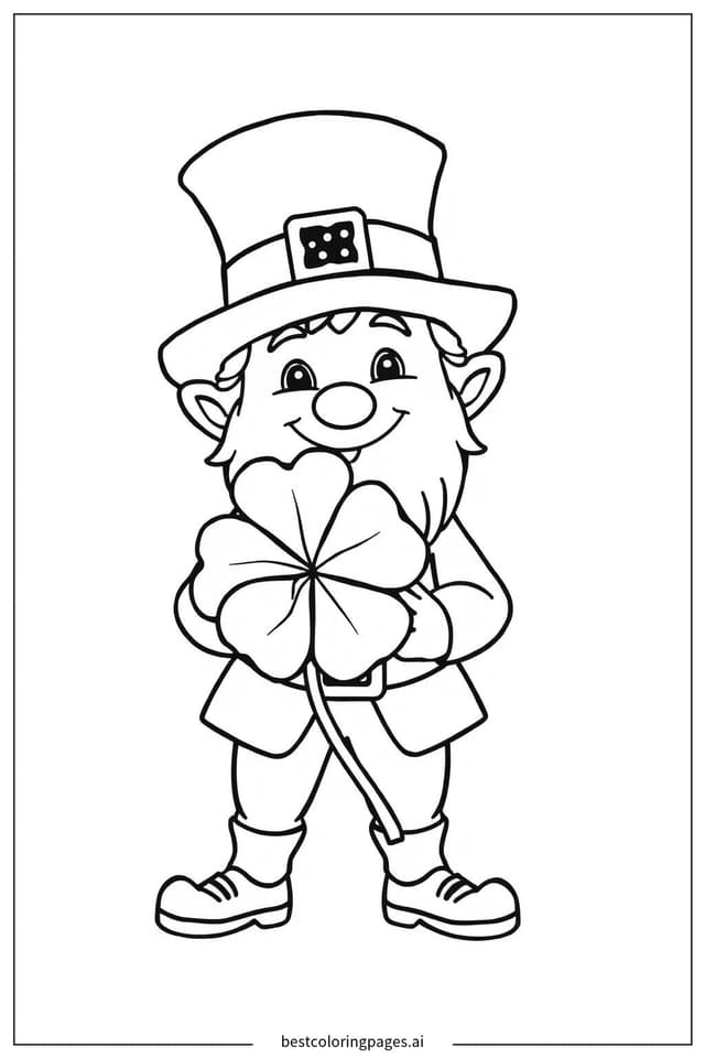 Einfacher Kobold Ausmalbilder