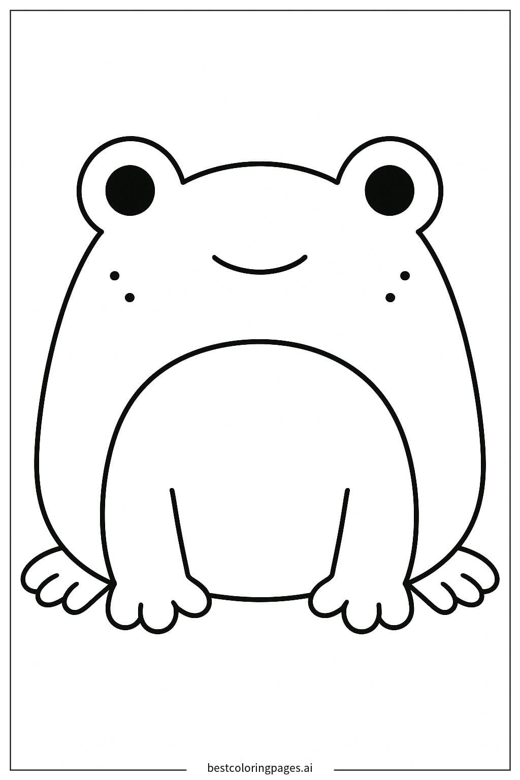 Sitting Frog Squishmallow