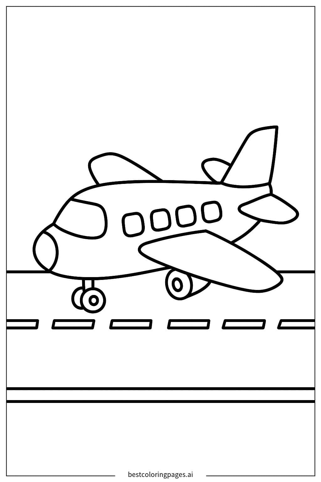 Pequeno Avião na Pista