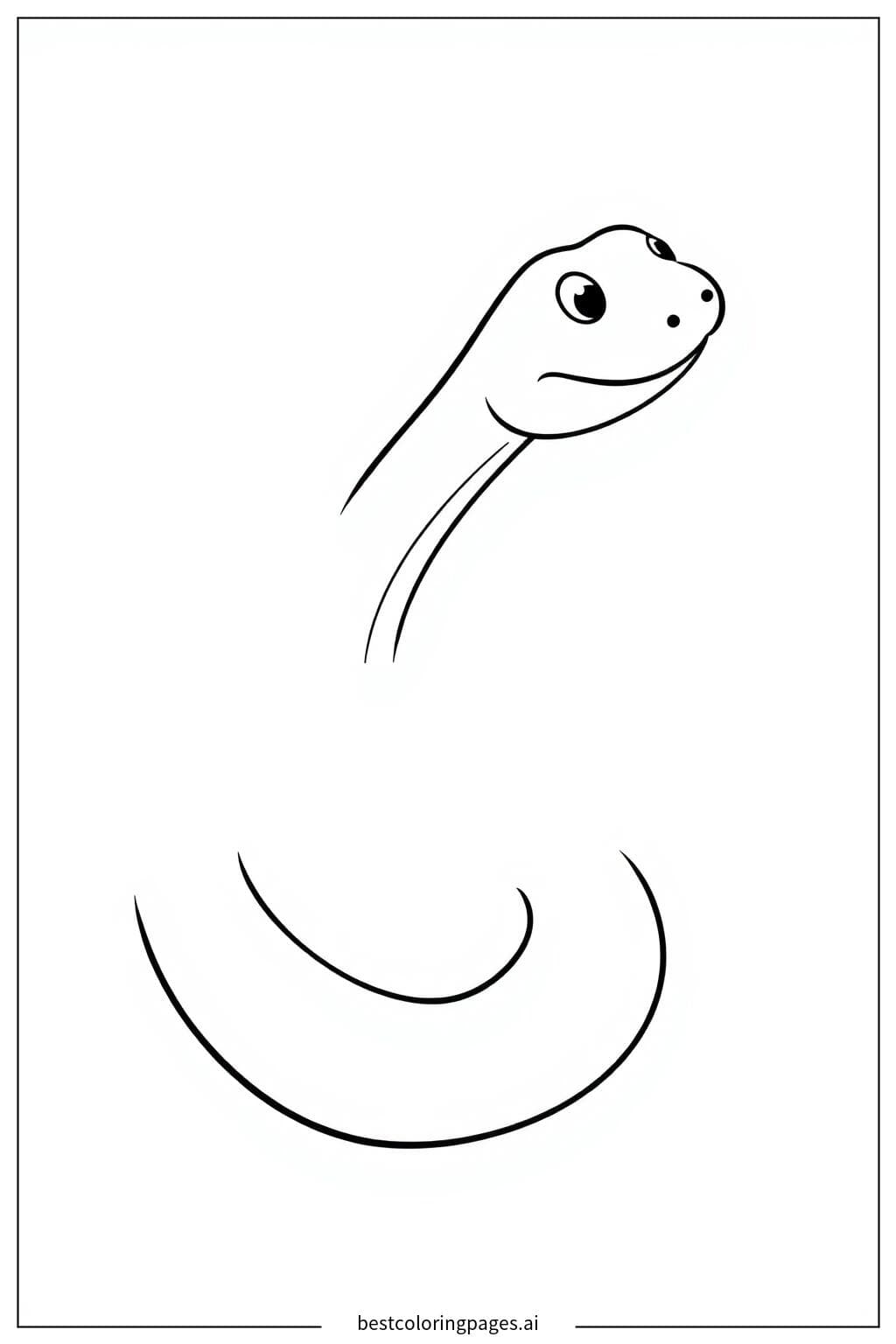 Serpent enroulé