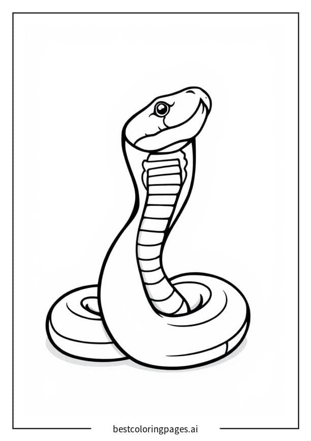Snake with Raised Head