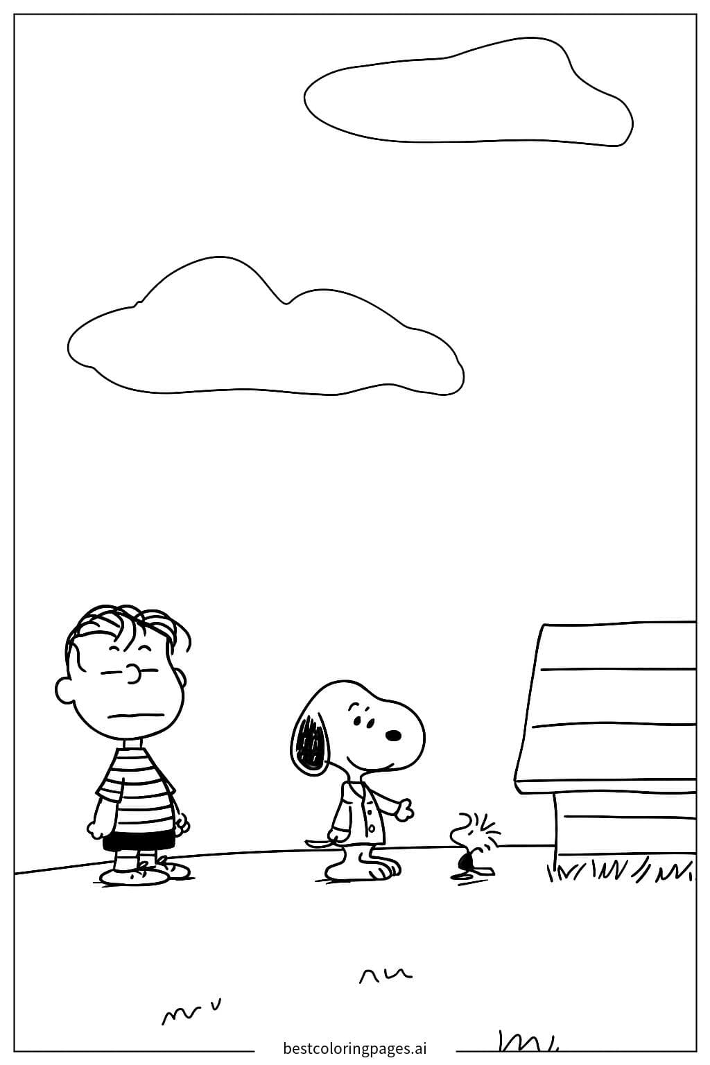 Snoopy dan Linus