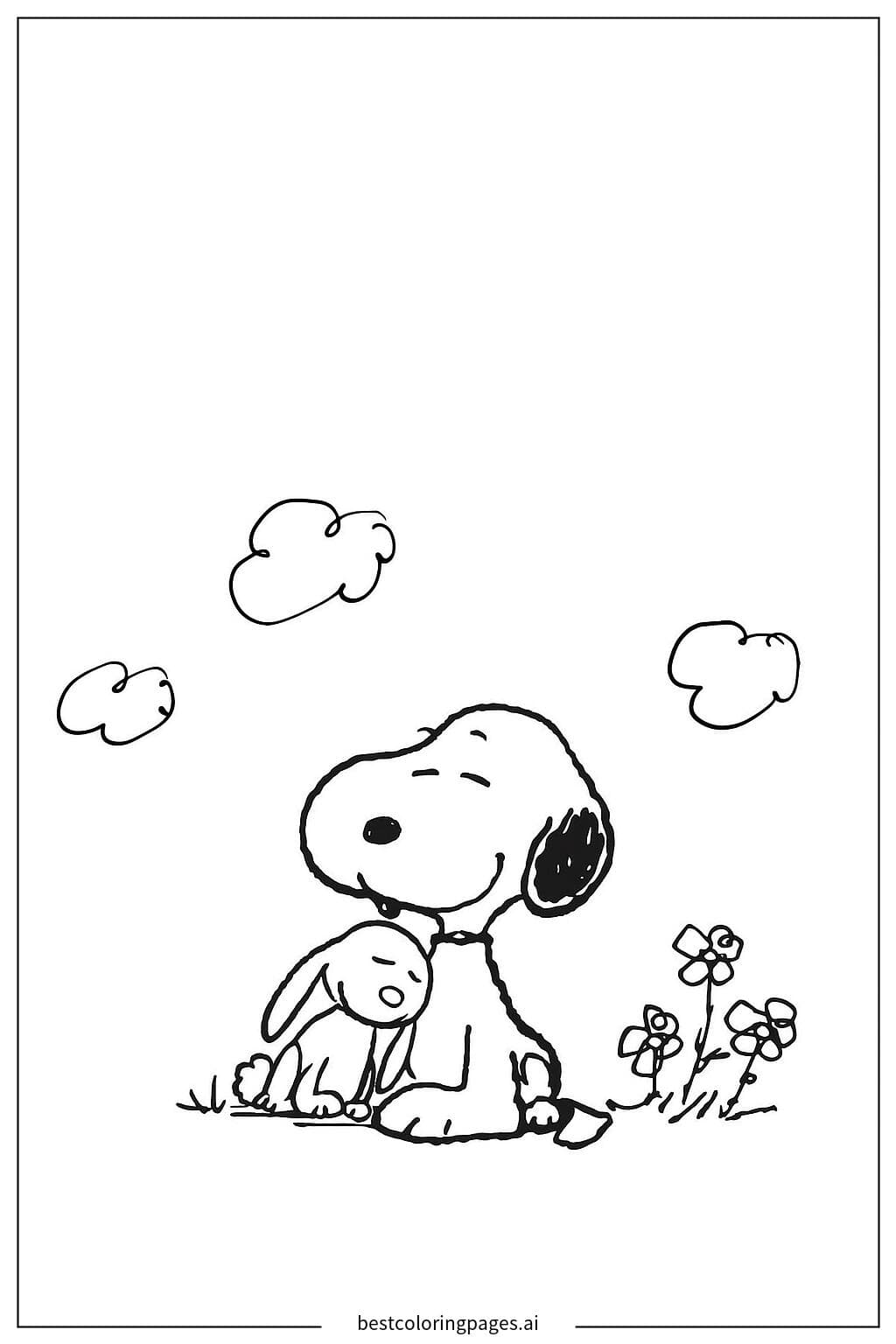 Snoopy and the Bunny