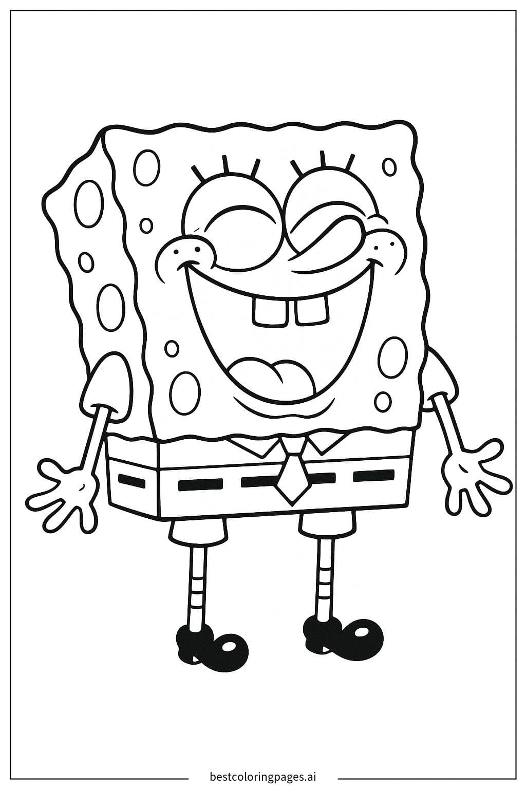 SpongeBob Laughing