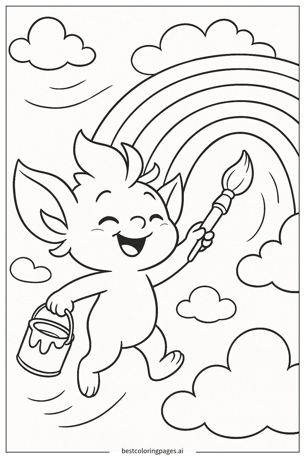 Sprunki's Magical Rainbow Adventure