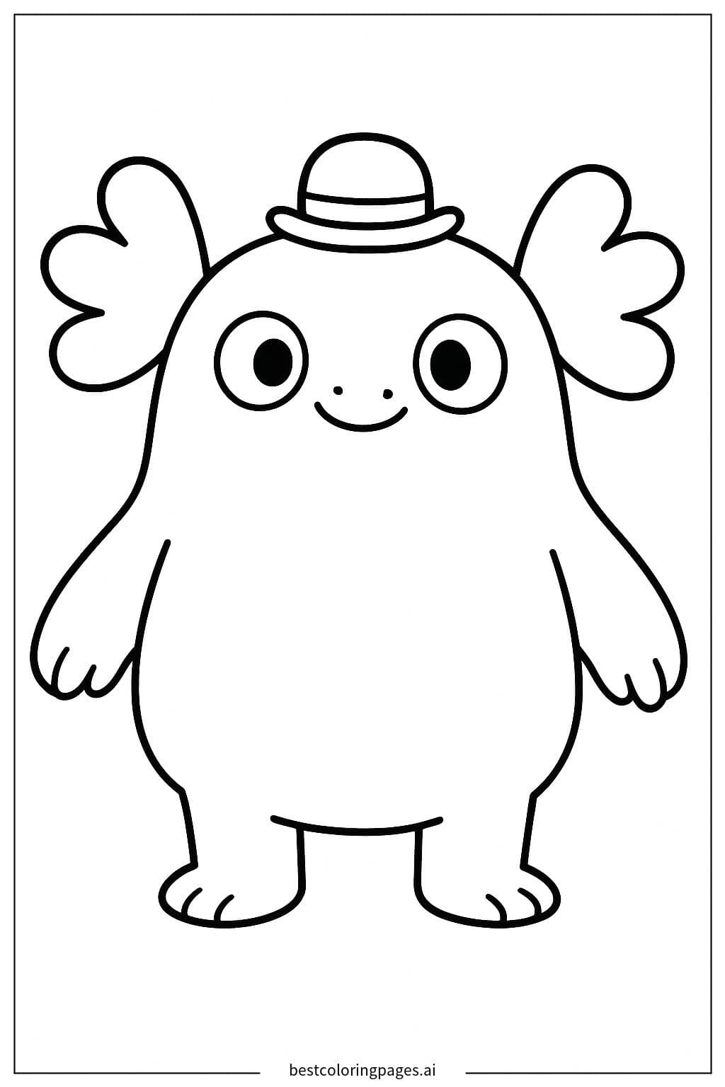 Sprunki Wearing a Tiny Hat