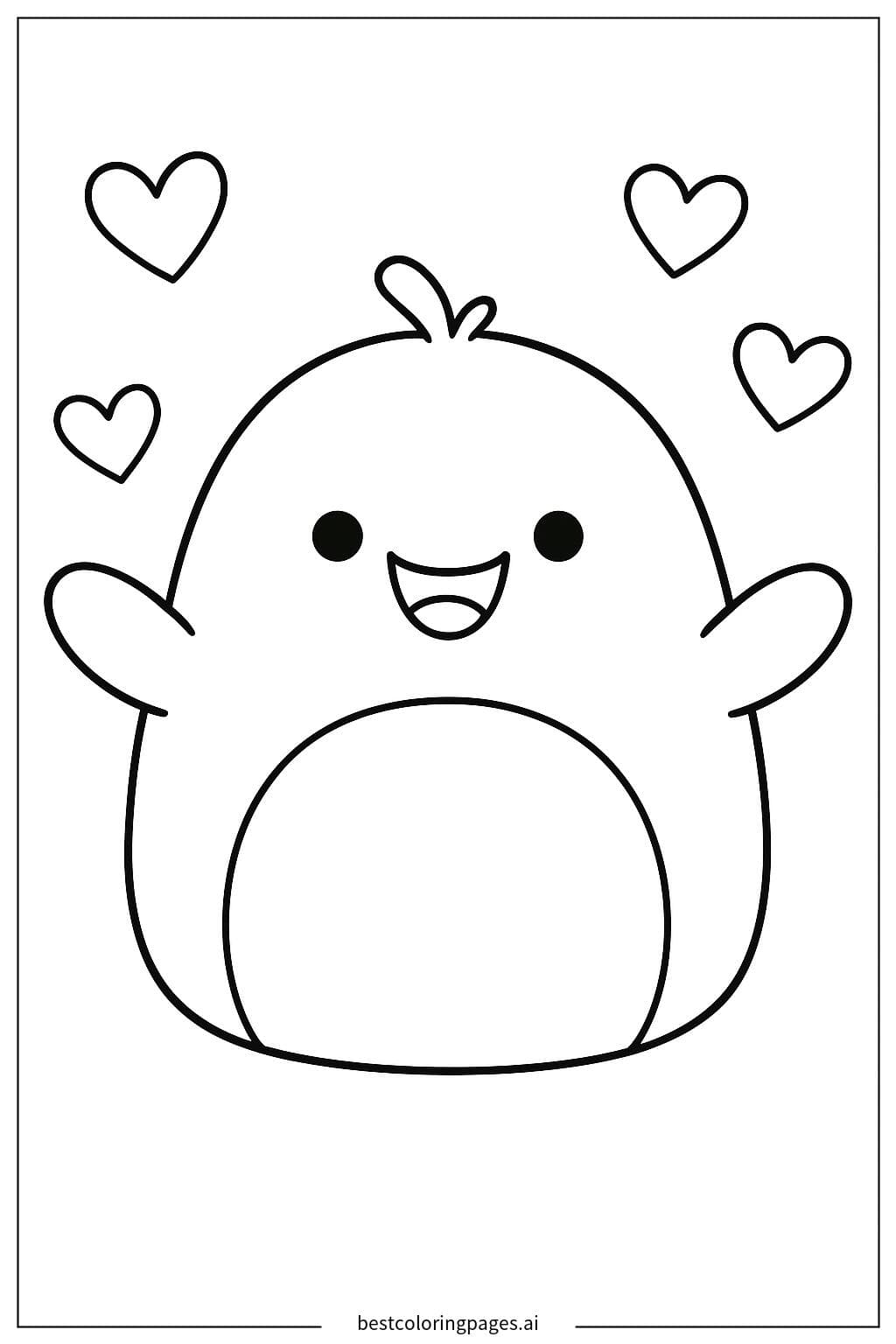 Squishmallow Hugging Delight