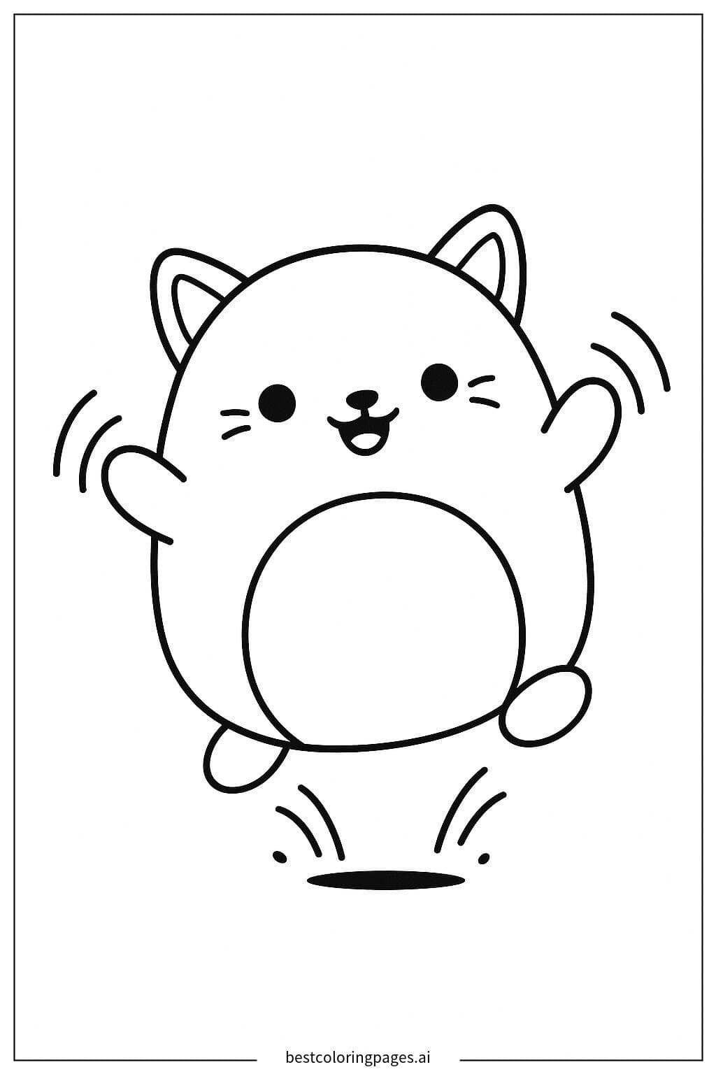 Squishmallow Melompat